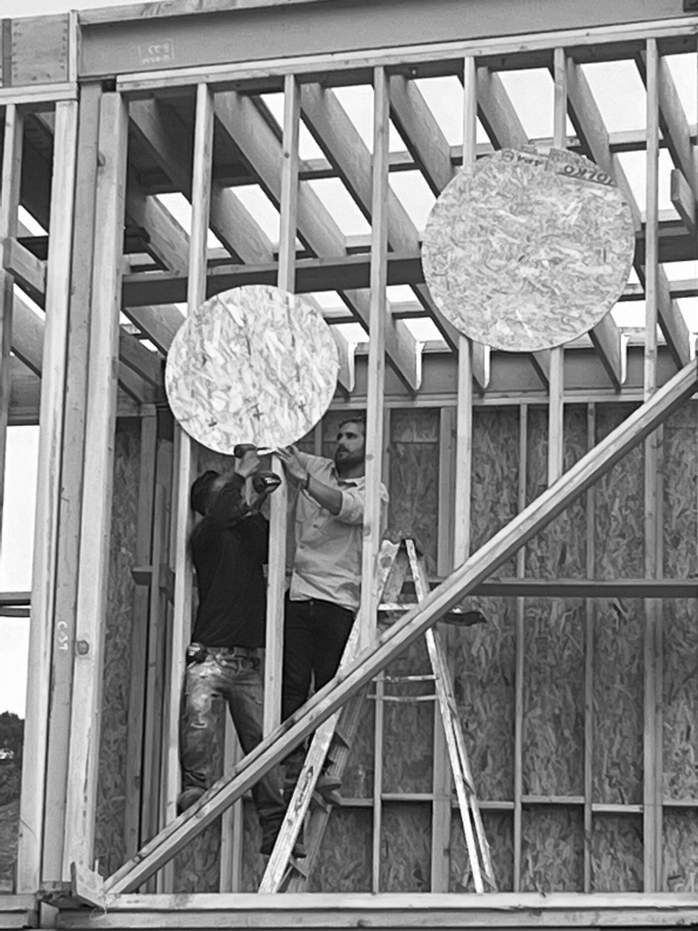 The makers at work